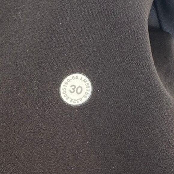 Lululemon Men's ABC Classic-Fit 5 Pocket Pant 30" X 31" Obsidian Gray, EUC - Picture 3 of 7